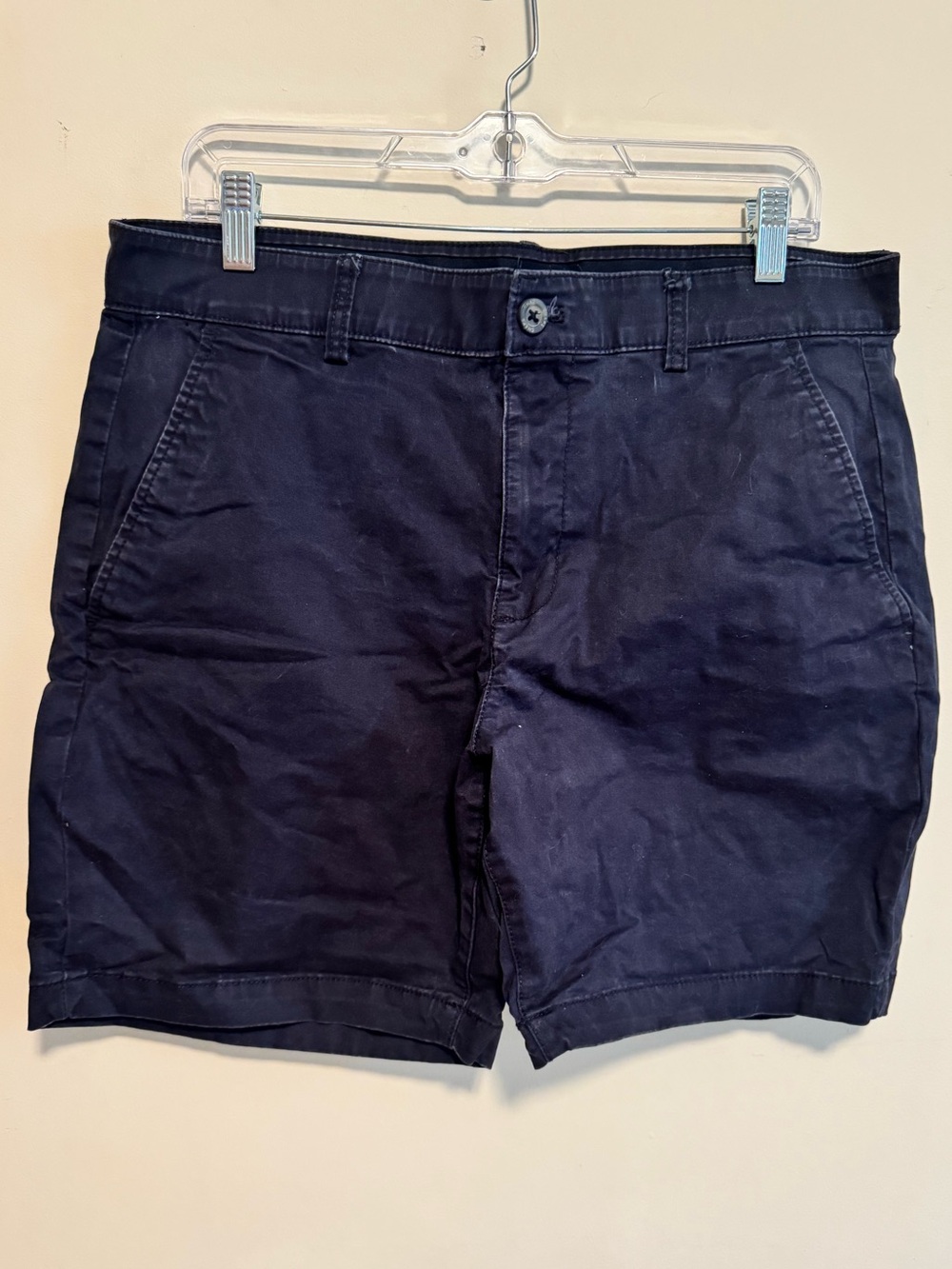 Chaps Men's Navy Chino Shorts